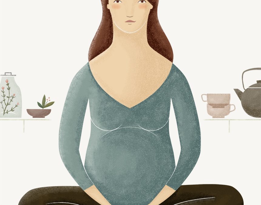 De mamás, bebés y plantas